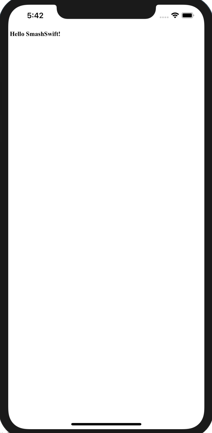 Load HTML To WebView - Smash Swift